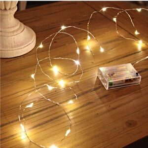 Warm White Fairy Lights Battery Operated